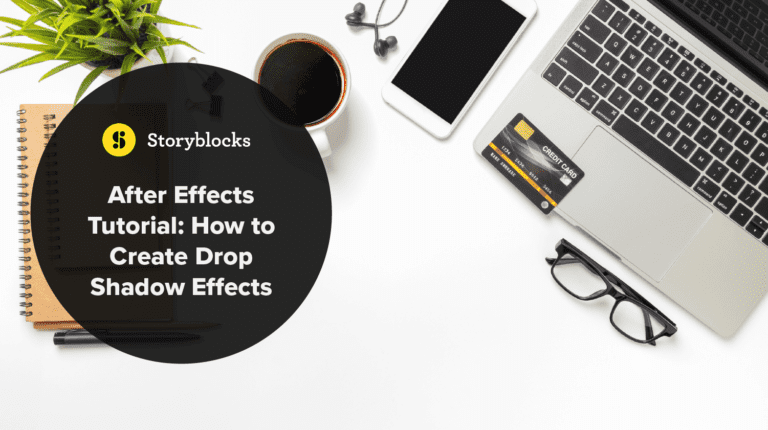 After Effects Tutorial: How to Create Drop Shadow Effects