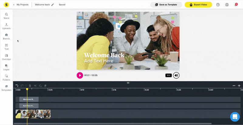 maker brands gif how to use within the editor