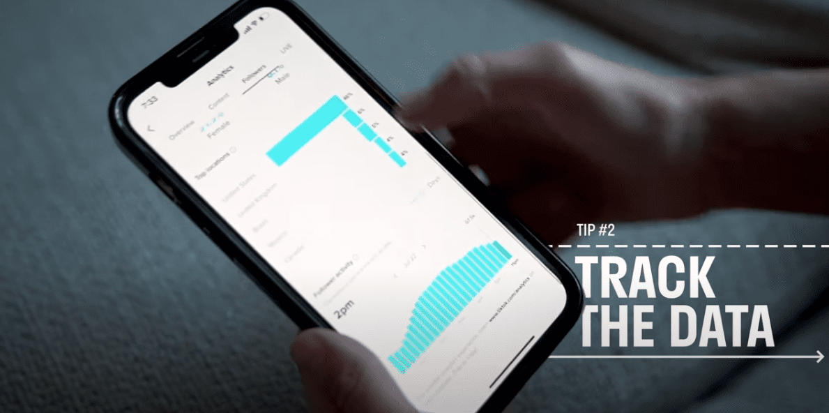 Tip number 2: Follow the data to understand your audience's preferences and learn which content resonates with them.