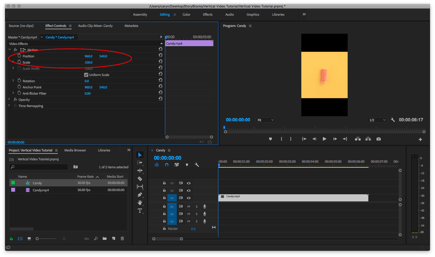 Horizontal Video Format Animation Guide Crop a Horizontal Video for Vertical Viewing in Premiere - Storyblocks Blog