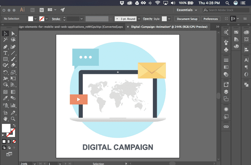 Isolate Vector Animate Vectors Using Illustrator and Photoshop - Storyblocks Blog