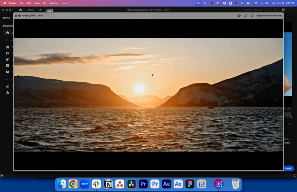 How to add cinematic black bars in Premiere Pro - Storyblocks