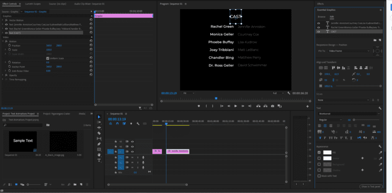Prem Text Premiere Pro Tutorial: How to Add and Create Text Effects