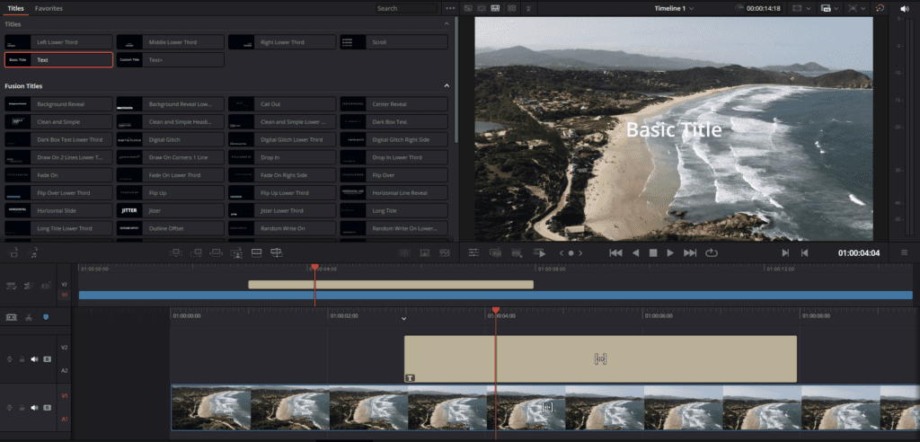 Davin Text How to add text in DaVinci Resolve - Storyblocks