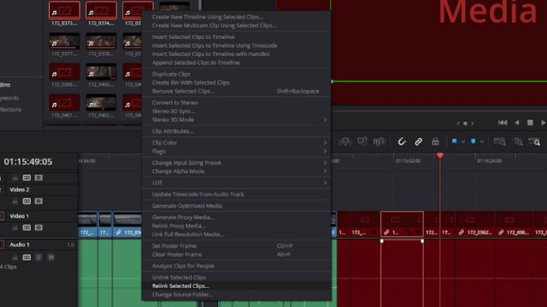How to fix the media offline error in DaVinci Resolve - Storyblocks