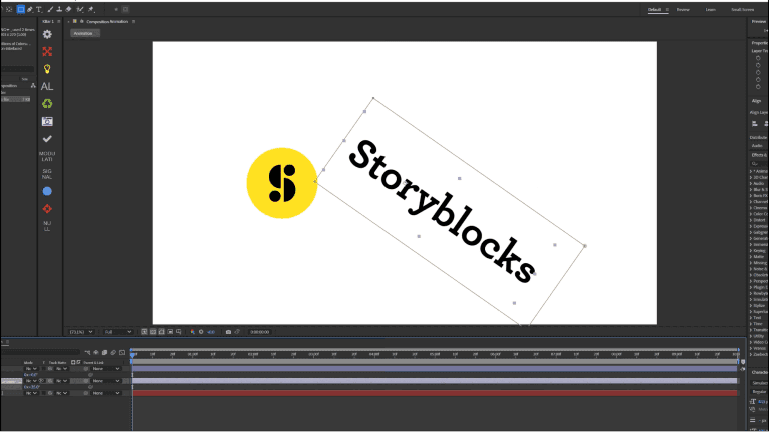 How to animate a logo in After Effects - Storyblocks