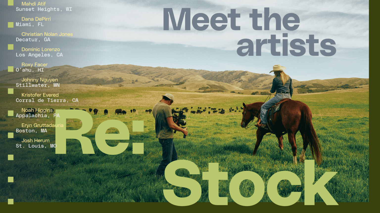Meet the newest Re: Stock artists helping create authentic stock footage