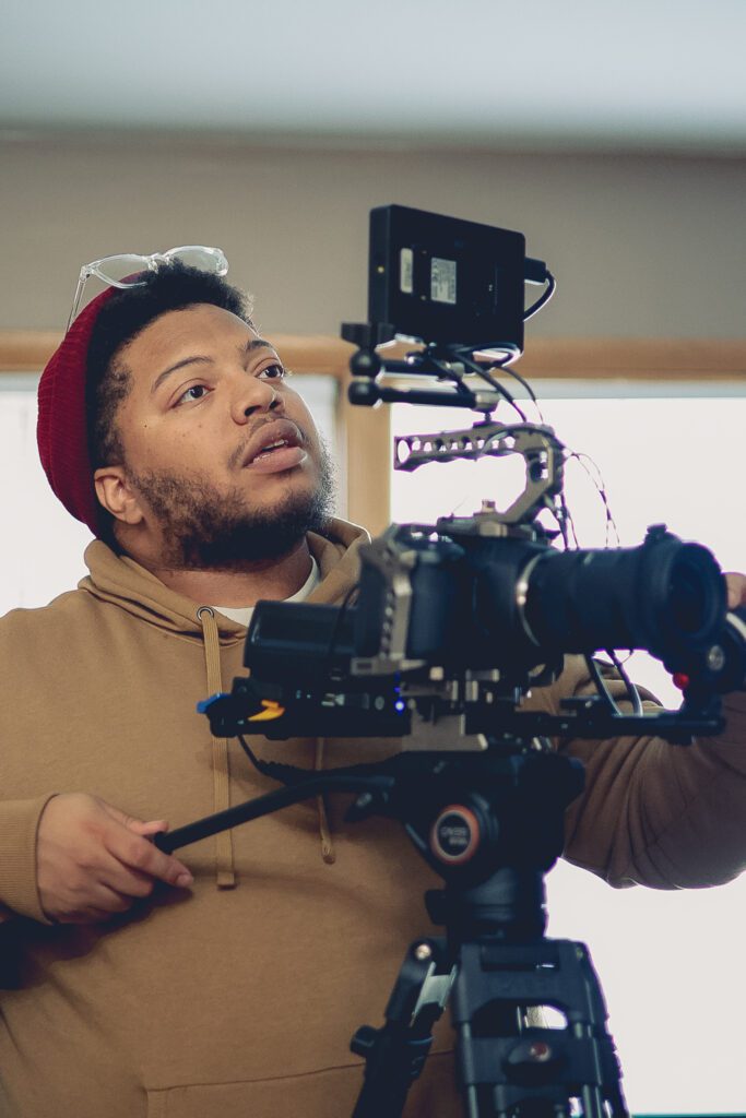 Photo of Mahdi Atif filming his Re: Stock footage collection.