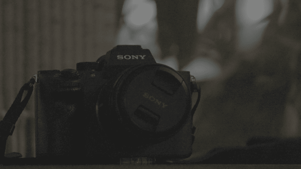 A noisy video still, taken at ISO 40,000 and showing what digital noise looks like.