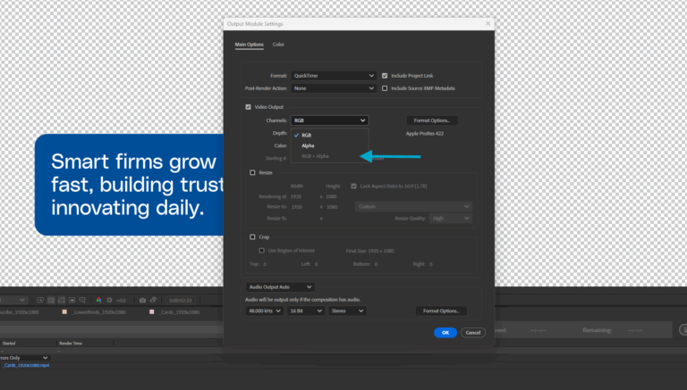 How to create and export alpha channels - Storyblocks