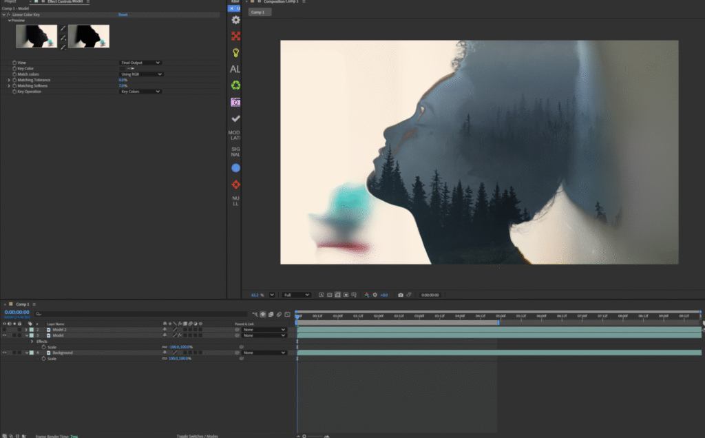 How to create a double exposure video effect in After Effects - Storyblocks
