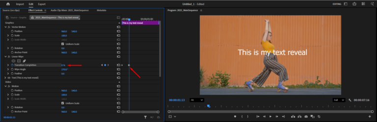 How to make text appear behind an object in Premiere Pro - Storyblocks