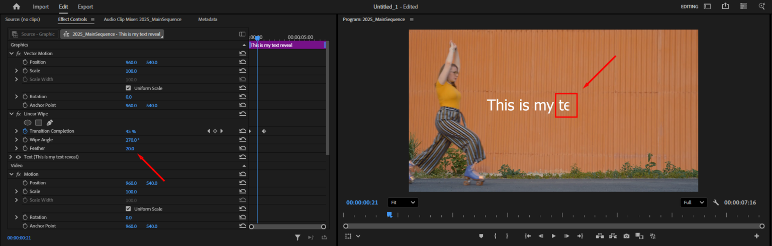 How to make text appear behind an object in Premiere Pro - Storyblocks
